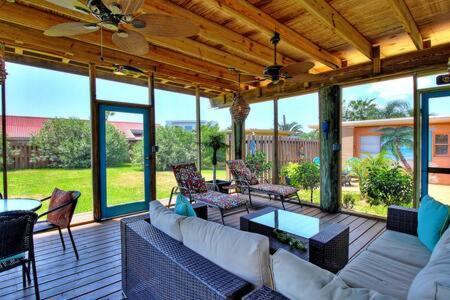 Spanish Village Cottage W Private Cabana Port Aransas Exterior foto